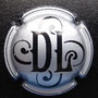 Marque : LECLERC Daniel N° Lambert : 3 Couleur :  Argent et noir Description : Initiales DL Emplacement :