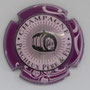 Marque : PESCHEUX PËre & Fils N° Lambert : 14 Couleur : Violet pâle et noir Description : Tonneau Emplacement : 