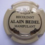 Marque : BEDEL Alain N° Lambert : 13 Couleur : Fonds gris-crème Description : Inscription Récoltant manipulant  Emplacement : 010-03-02