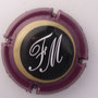 Marque : FAY Michel N° Lambert : 41 Couleur : Contour prune Description : Initiales "FM" dans un cercle noir - nom de la marque Emplacement : 