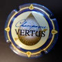 Marque : VERTUS N° Lambert : 2a - type 2 Couleur :  Contour Bleu Description : Coopérative La Goutte d'Or. Goutte foncée  Emplacement : 106-01-05
