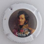 Marque : LALLEMENT Jean N° Lambert : 17 Couleur : Polychrome, contour blanc  Description : Louis 1er - nom de la marque Emplacement : 