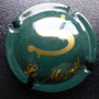 Marque :  SALON N∞ Lambert : 4 Couleur :  Vert et Or Description : Grande lettre S stylisé Emplacement : 
