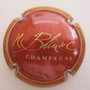 Marque : BLIN H & Co N° Lambert : 6 Couleur : Bordeaux et or striée Description : Nom du producteur, écriture stytlisée  Emplacement : 012-08-02