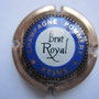 Marque : POMMERY N° Lambert : 81 Couleur :  Contour Or, cercle Bleu, cartouche blanc Description : Brut Royal.   Emplacement : 090-07-01