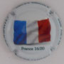 Marque : CHEMIN Roger N° Lambert : 3o Couleur : Fond blanc Description : Drapeau France  Emplacement : 