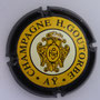 Marque : GOUTORBE H  N° Lambert : 12i Couleur : Jaune et noir Description : Initiales dans armoiries  Emplacement : 