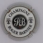 Marque : BARNIER Roger N° Lambert : 2 Couleur : Blanc et noir Description : Initiales RB et nom de la marque  Emplacement : 
