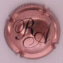 Marque : BAGNOST Arnaud N° Lambert : 22 Couleur : Rose et noir Description : Initiales stylisées  Emplacement : 