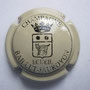 Marque : BAILLET-JAUROYON N° Lambert : 6 Couleur : Crème et noir Description : Blason surmonté d'une couronne  Emplacement : 008-01-01