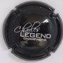 Marque : LEGEND Charles N° Lambert : 1 Couleur : Noir et blanc Description : Nom de la marque  Emplacement : 