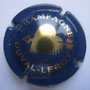 Marque : DUVAL LEROY N° Lambert : 28 Couleur : Bleu et or  Description : Cœur bleu et or  Emplacement : 046-05-02