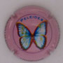 Marque : RENARD Gérard N° Lambert : 1d Couleur : Fond rose Description : Papillon Peleides - nom de la marque   Emplacement : 