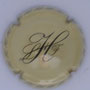 Marque : HUOT L & fils N° Lambert : 1 - pâle Couleur : Crème pâle et noir Description : Lettres HL stylisées - nom de la marque sur le pourtour  Emplacement : 