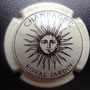 Marque :  ROYAL - JARDIN N° Lambert : 1 Couleur :  Crème et marron  Description : Soleil Emplacement : 