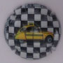 Marque : GENERIQUE  N° Lambert : 919d Couleur : Fond à damiers - voiture jaune Description : Taxi 5/6 Ref perso : 