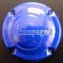 Marque : GENERIQUE  N° Lambert : 854c Couleur : Estampée bleue Description : Mention champagne  Ref perso : 934-04-02