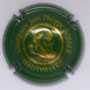 Marque : BOSSER Jean Philippe N° Lambert : 21 Couleur : Vert foncé et or Description : Dom Pérignon  Emplacement : 