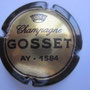 Marque : GOSSET N° Lambert : 26 Couleur : Contour noir Description : Couronne au-dessus du nom de la marque  Emplacement : 