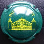 Marque : PAUL Laurent N° Lambert : 14 Couleur : Vert pâle et Jaune  Description : Batîment  Emplacement : 