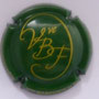 Marque : BARDOUX & fils (veuve) N° Lambert : 20 Couleur : Vert et or Description : Initiales VBF  Emplacement : 