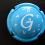 Marque : GENERIQUE  N° Lambert : 755f Couleur : Bleu pâle Description : Lettre G   Ref emplacement : 