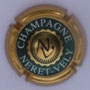 Marque : NERET - VELY  N° Lambert : 7  Couleur : Cercle vert foncé Description : Initiales dans double cercle - nom de la marque Emplacement : 