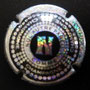 Marque : GENERIQUE  N° Lambert : 770g Couleur : Argent et noir  Description : N comme Nul autre pareil  Ref perso : 924-01-01