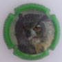 Marque : HUBERT N° Lambert : 7e Couleur : Contour vert Description : Grand duc - nom de la marque  Emplacement : 