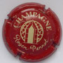 Marque : PERROT Roger N° Lambert : 5 Couleur : Rouge et crème Description : Nom de la marque  Emplacement : 