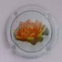 Marque : CHEURLIN (veuve) N° Lambert : 12b Couleur : Polychrome, fond blanc  Description : Lotus 3/6  Emplacement : 