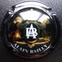 Marque : BAILLY Alain N° Lambert : 17 Couleur : Noir et or Description : Initiales dans blason couronn& et soutenu par deux lions  Emplacement :Marque : BAILLY Alain N° Lambert : 36 Couleur : Argent et noir Description : Initiales dans blason couronné et 