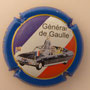 Marque : BARFONTARC (de) N° Lambert : 13a Couleur : Polychrome, contour bleu  Description : La Citroen SM du Général de Gaulle - nom de la marque   Emplacement :