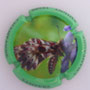 Marque : SAMPERS Claude N° Lambert : 11b Couleur : Contour vert  Description : Papillon - nom de la marque  Emplacement : 