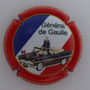 Marque : BARFONTARC (de) N° Lambert : 12b Couleur : Polychrome, contour rouge  Description : La Simca du Général de Gaulle - nom de la marque   Emplacement :