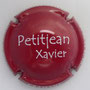 Marque : PETITJEAN Xavier N° Lambert : 7 Couleur : Bordeaux et blanc Description : Nom de la marque  Emplacement : 