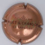 Marque : MOET & CHANDON N° Lambert : 192 Couleur : Rosé Description : Inscription 1743 couronnée et nom de la marque  Emplacement : 