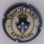 Marque : TROUILLARD N° Lambert : 5 Couleur : Contour bleu Description : Blason couronné  Emplacement : 