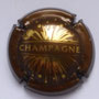 Marque : GENERIQUE  N° Lambert : 764e Couleur : Marron Description : Inscription Champagne en lettres capitales et bulles  Ref perso : 
