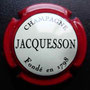 Marque : JACQUESSON N° Lambert : 18 Couleur : Blanc, contour rouge Description : Nom de la marque  Emplacement : 