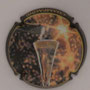 Marque : SIX COTEAUX (Coopérative des) N° Lambert : 709a Couleur : Polychrome Description : Coupe de champagne - nom de la marque personnalisée sur générique 709a  Emplacement : 