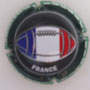 Marque : CHEMIN Roger  N° Lambert : 4k Couleur : Polychrome  Description : Coupe du monde de rugby 2019 - Ballon aux couleurs de la France Emplacement : 