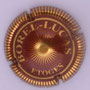 Marque : BOREL - LUCAS N° Lambert : 1 Couleur :Marron et or, striée Description : Soleil brillant  Emplacement : 