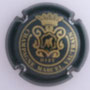 Marque : VAUTRAIN Marcel  N° Lambert : 8  Couleur : Vert foncé et noir Description : Initiales dans blason couronné   Emplacement : 