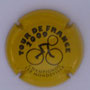 Marque : CHAMPIGNOL N° Lambert : H2009 Couleur : Jaune et noir Description : Cycliste stylisé  Emplacement : 