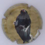 Marque : PERSEVAL N° Lambert : NR1 Couleur : Polychrome Description : Rapace : Urubu à tête rouge - nom de la marque   Emplacement : 