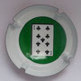 Marque : GENERIQUE  N° Lambert : 824c Couleur : Polychrome Description : Jeton de 100 - trèfle : 9  Emplacement : 