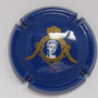 Marque : BARRY (comtesse du)  N° Lambert : 1 - or vif Couleur : Fond bleu foncé, Fond bleu foncé, cartouche or vif Description : Portrait de la comtesse dans un cartouche  Ref perso : 