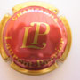 Marque : LAURENT - PERRIER  N° Lambert : 40 Couleur : Bordeaux foncé Description : Lettres LP sans écusson   Emplacement : 068-06-04