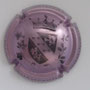 Marque : LEMAIRE Dominique N° Lambert : 16.4 Couleur : Fond vieux rose Description : Blason couronné  Emplacement : 